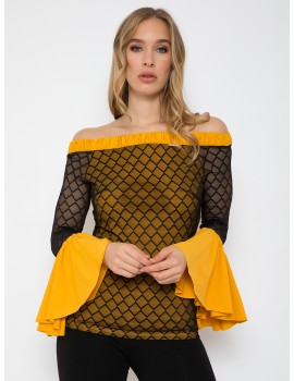 MILIA Felső - Okkersárga