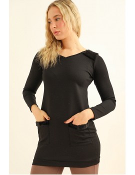 FLORANT Tunika - Fekete 